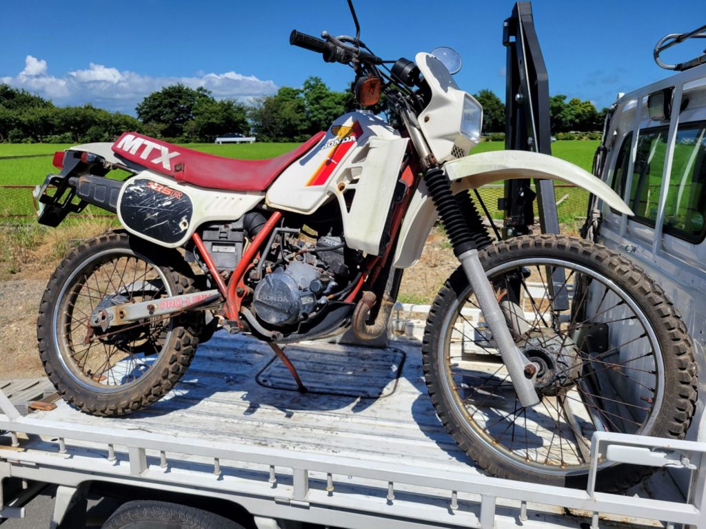 ホンダ　ＭＴＸ１２５Ｒ　ＪＤ０５型